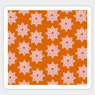 Golden christmas stars Sticker